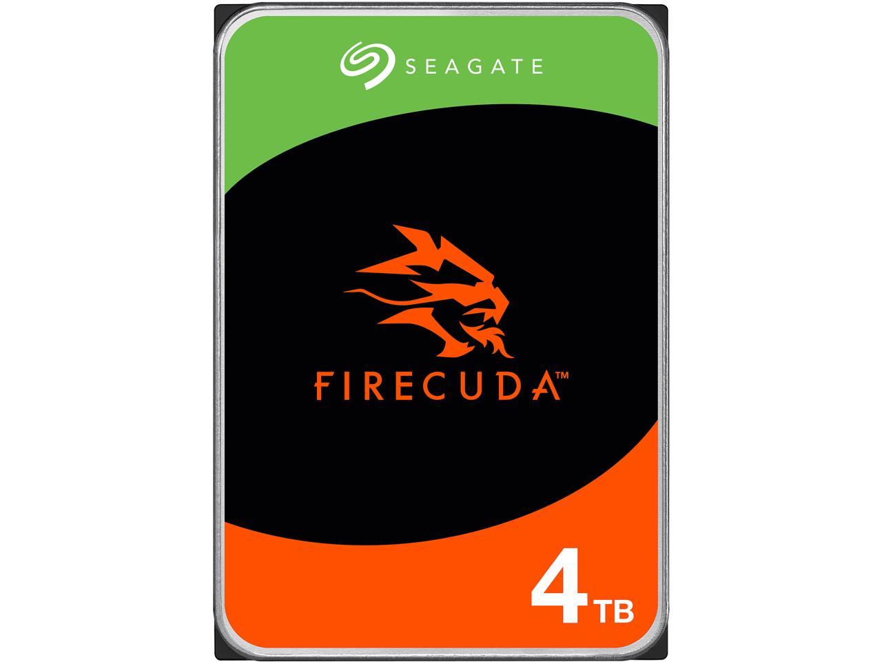 Seagate FireCuda ST4000DX005 4TB 7200 RPM 256MB Cache SATA 6.0Gb/s 3.5