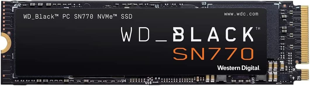 New WD_Black SN770 NVMe 250GB SSD Gen 4 WD_Black SN770