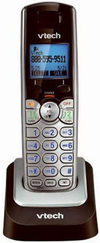 VTech DS6101 Accessory Cordless Handset, Silver/Black | Requires a DS6151 Series Phone System to Operate