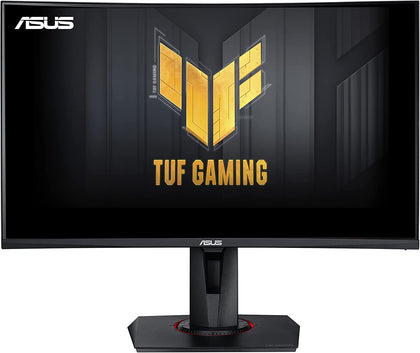 ASUS 27” 1080P TUF Gaming Curved HDR Monitor (VG27VQM) - Full HD, 240Hz, 1ms, Extreme Low Motion Blur, Adaptive-Sync, Freesync™ Premium, Speakers, Eye Care, HDMI, DisplayPort, USB, Height Adjustable
