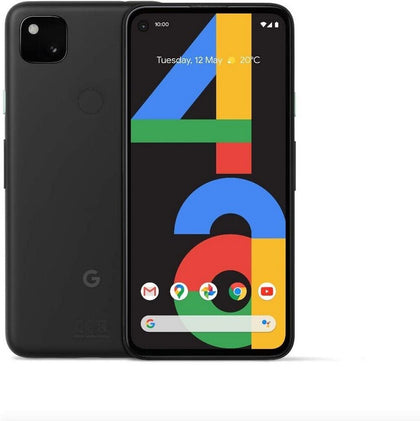 Google Pixel 4a 5G, T-Mobile Only | Black, 128 GB, 6.2 in Screen | Grade B (Refurbished Phone )