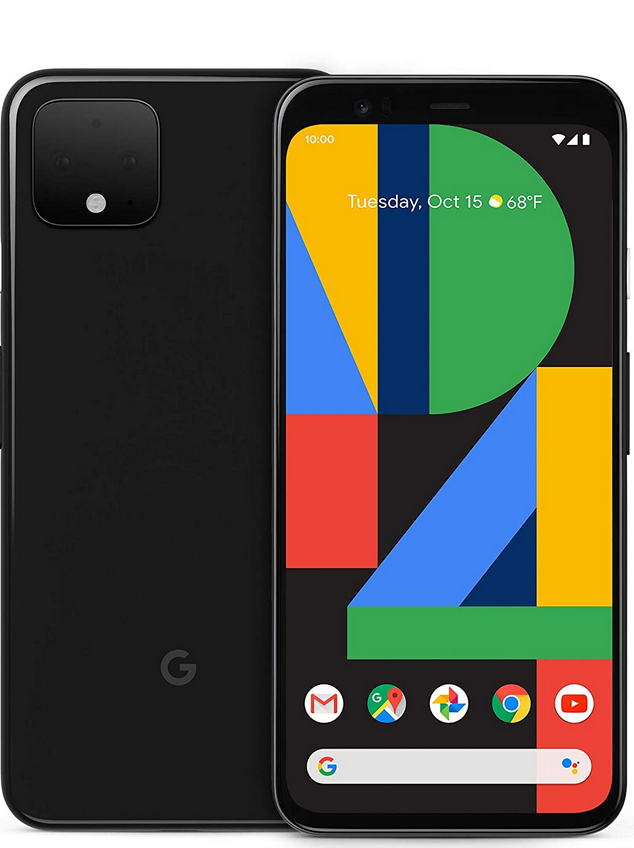 Google Pixel 4 G020I - 64GB - Just Black (Unlocked) (Single SIM)